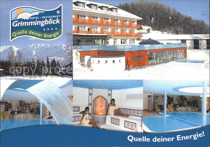 Bad Mitterndorf Hotel Restaurant Grimmingblick Hallenbad Wellness Sauna
