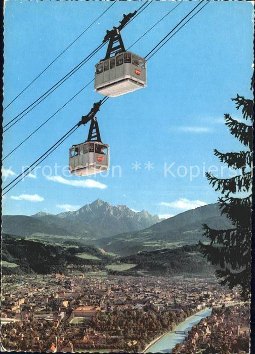 Innsbruck Innsbrucker Nordkettenbahn Wagenkreuzung
