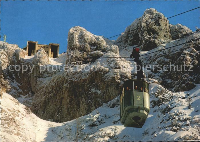 Ruhpolding Bayern Rauschbergbahn Kabinenbahn
