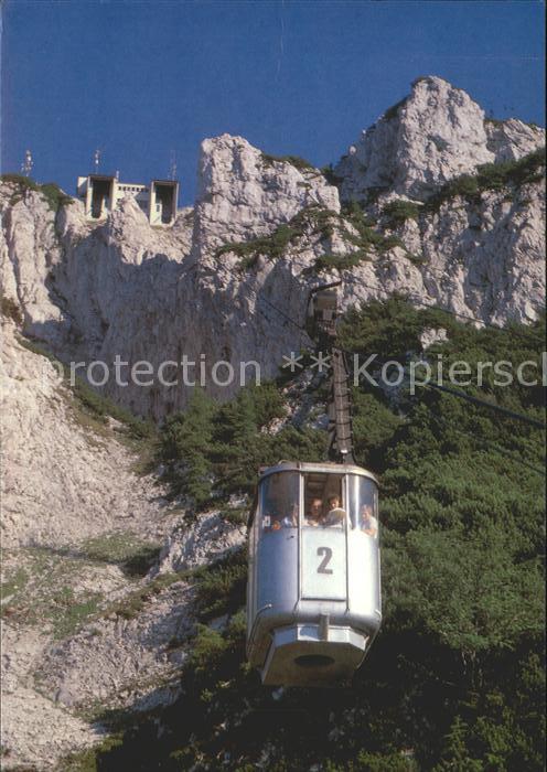 Ruhpolding Bayern Rauschbergbahn Kabinenbahn
