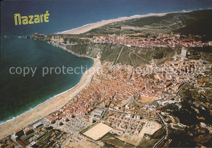 Nazare Portugal Vista aerea