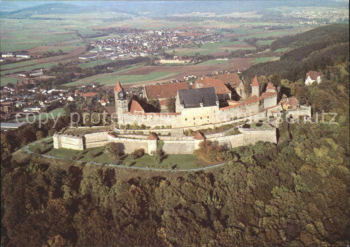 Coburg Bayern Veste Fliegeraufnahme