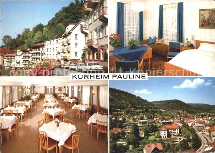 Wildbad Schwarzwald Kurheim Pauline