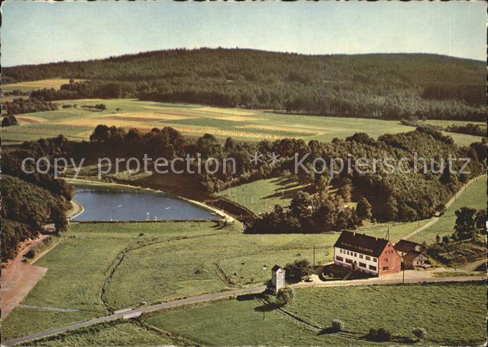 Hamm Sieg Thalhausermuehle ADAC Hotel Fliegeraufnahme