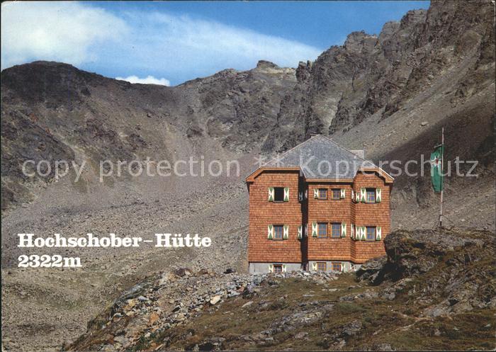 Lienz Tirol Hochschober Huette Blick gegen Leibnitz Kogel