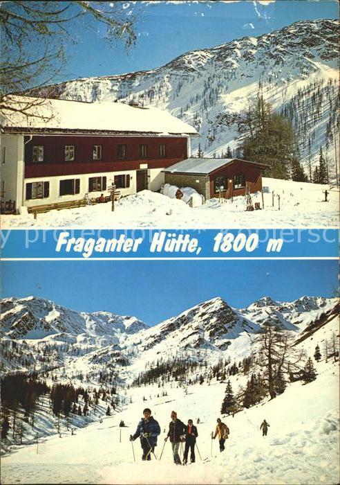 Flattach Fraganter Huette Wintersportplatz Grosser und Kleiner Sadnig Ofenspitz