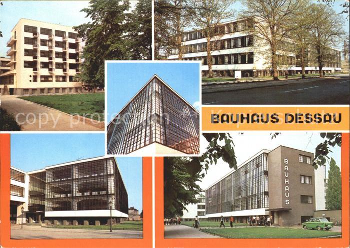 Dessau-Rosslau Bauhaus Atelierhaus Fachschule Werkstaettentrakt