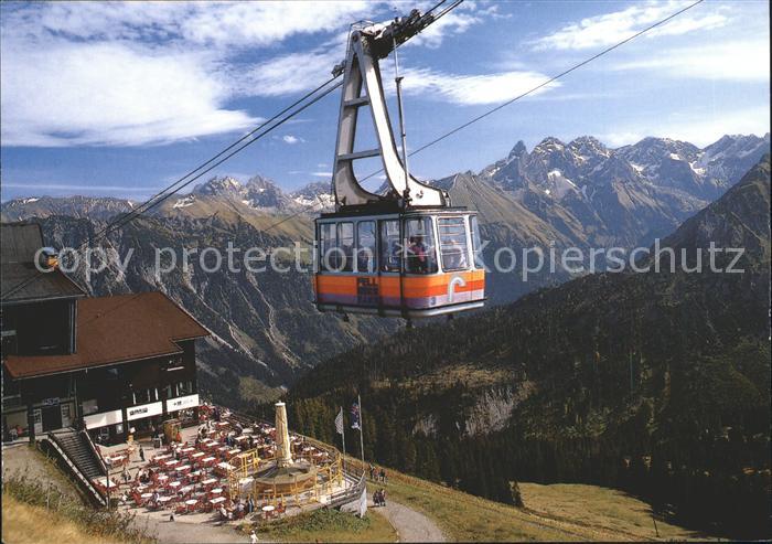 Oberstdorf Fellhornbahn Kabinenbahn Alpenpanorama