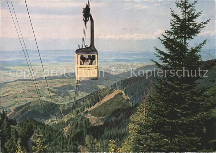 Schauinsland Bergbahn Talblick
