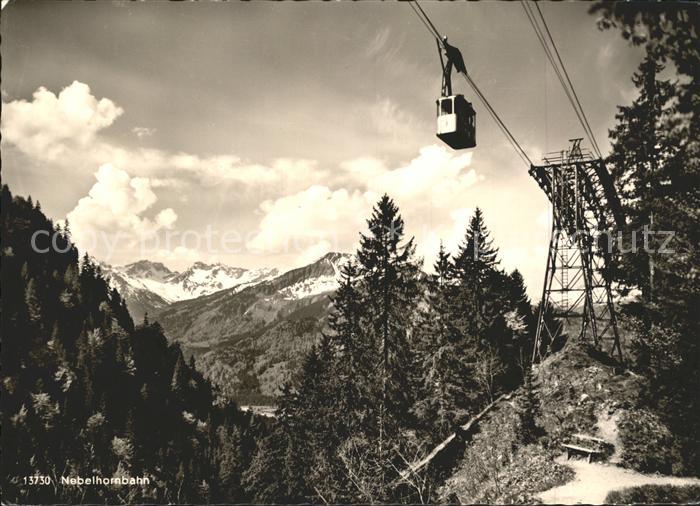 Oberstdorf Nebelhornbahn Alpenpanorama Wanderweg