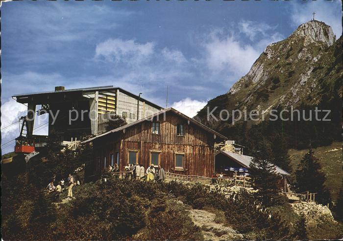 Tegelberghaus Tegelbergbahn Bergstation Branderschrofen Ammergauer Alpen