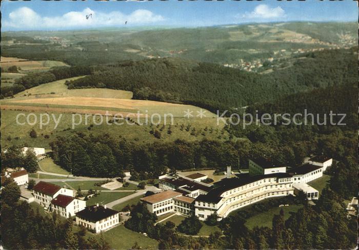 Ennepetal Sanatorium Koenigsfeld LVA Westfalen Fliegeraufnahme