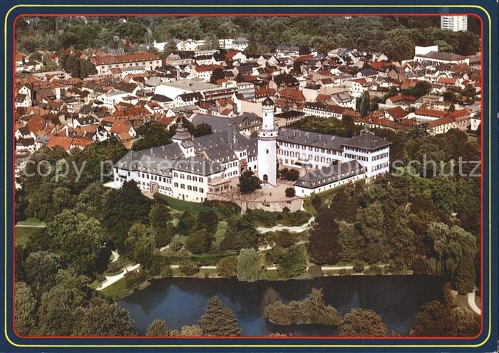 Bad Homburg Schloss Fliegeraufnahme