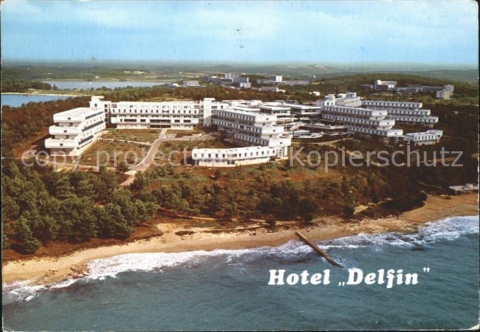 Porec Hotel Delfin Plava Laguna Fliegeraufnahme