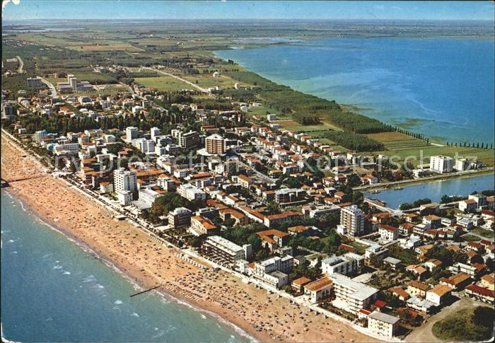 Lignano Sabbiadoro La spaggia veduta aerea