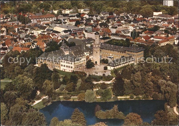 Bad Homburg Schloss Fliegeraufnahme
