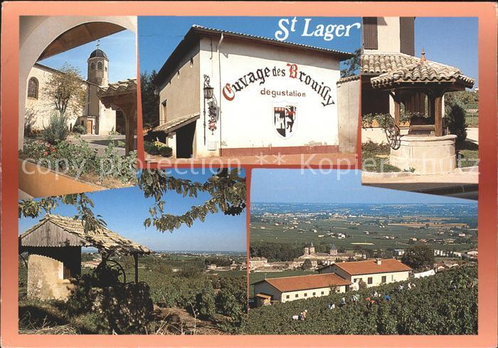 Saint-Lager Cuvage des Brouilly Chapelle Puits Panorama