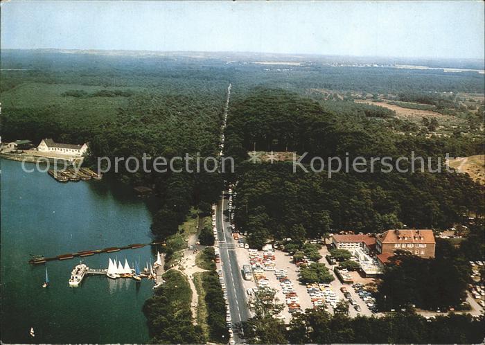 Haltern See Hotel Seehof Gaststaette Seebad Fliegeraufnahme
