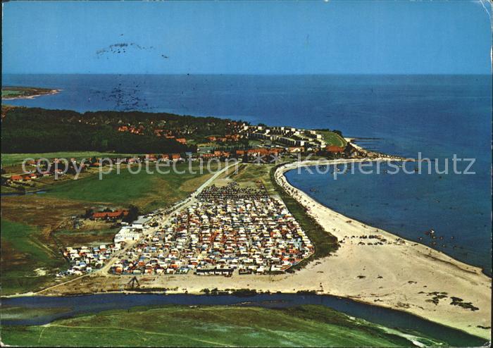 Hohwacht Ostsee Fliegeraufnahme Ostseebad