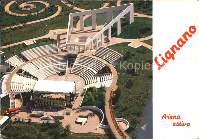 Lignano Arena estiva veduta aerea