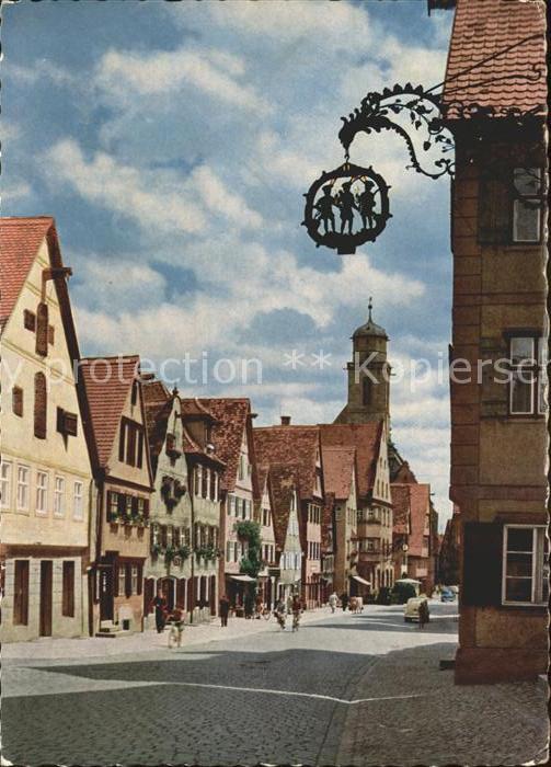 Dinkelsbuehl Segringerstrasse Drei Mohrenschild