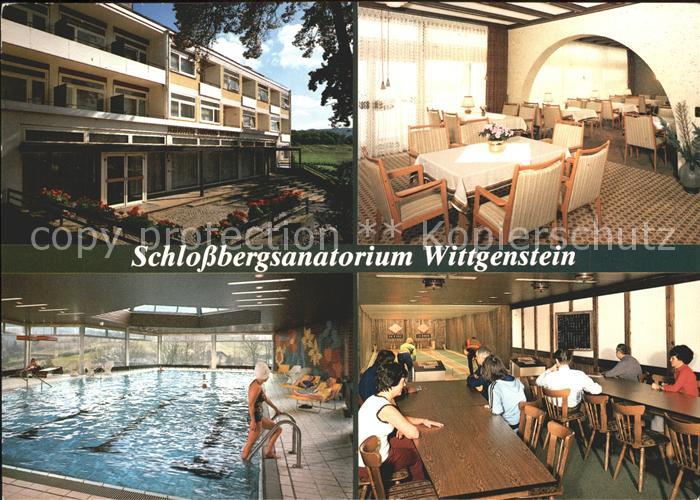 Laasphe BAD LAASPHE NRW Schlossbergsanatorium Wittgenstein