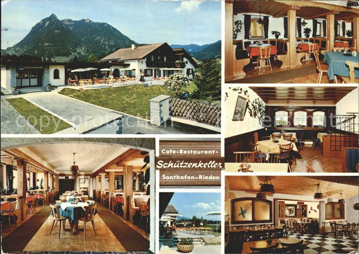 Rieden Forggensee Cafe Restaurant Schuetzenkeller