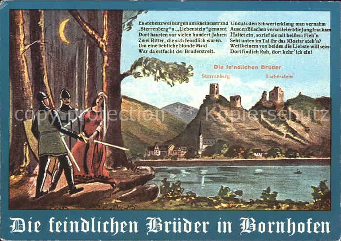 Kamp-Bornhofen Die Feindlichen Brueder Burgen Sterrenberg Liebenstein