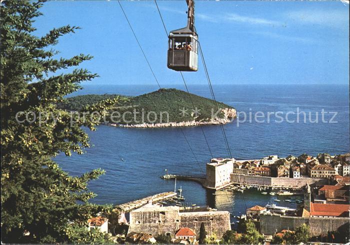 Dubrovnik Ragusa Lokrum Seilbahn