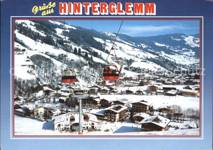Hinterglemm Saalbach Seilbahn zum Zwoelferkogel