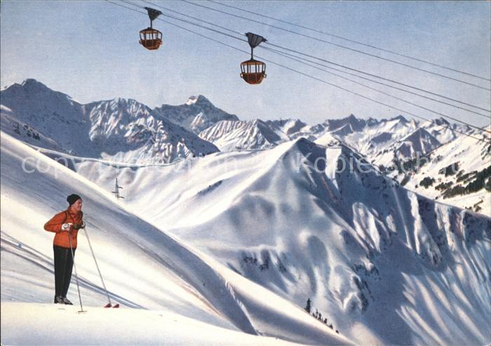 Riezlern Kleinwalsertal Vorarlberg Kanzelwandbahn