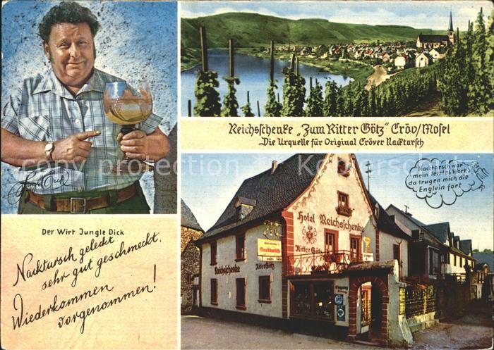 Kroev Mosel Hotel Reichsschenke Zum Ritter Goetz Nacktarschwein