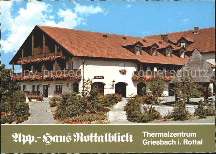Griesbach Rottal Appartementhaus Rottalblick Thermalzentrum