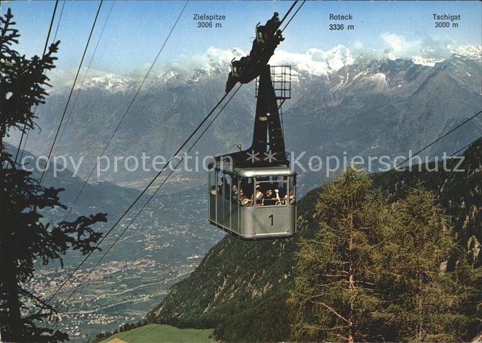 Merano Meran Ifinger Seilbahn Naiftal