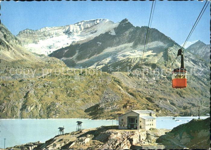 Stubachtal Tirol Stubach-Seilbahn Mittelstation Tauermoos-See Totenkopf