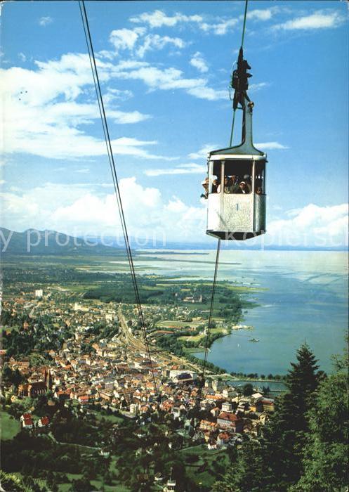 Bregenz Vorarlberg Pfaenderbahn Bodensee