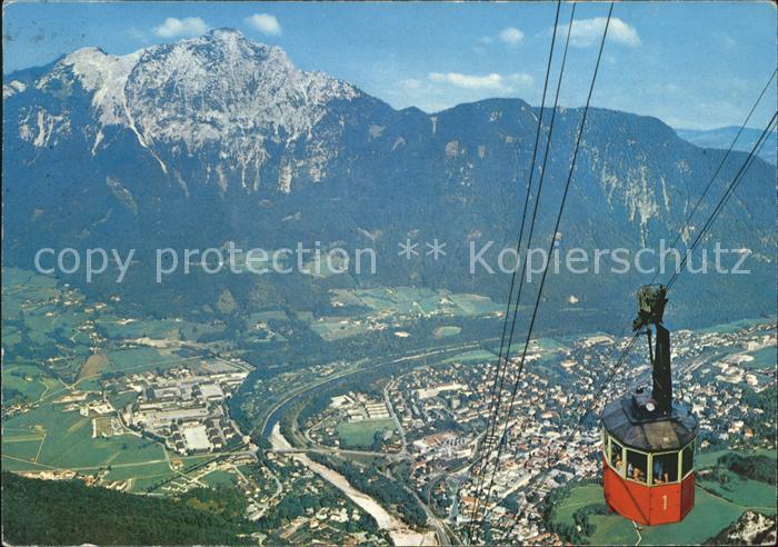 Bad Reichenhall Predigerstuhlbahn Hochstaufen Weltkulturort
