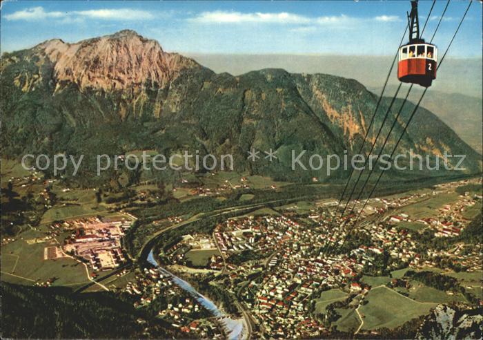 Bad Reichenhall Predigerstuhlbahn Hochstaufen Weltkulturort
