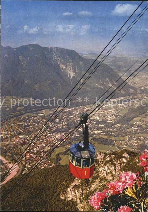 Bad Reichenhall Predigerstuhlbahn Hochstaufen Weltkulturort