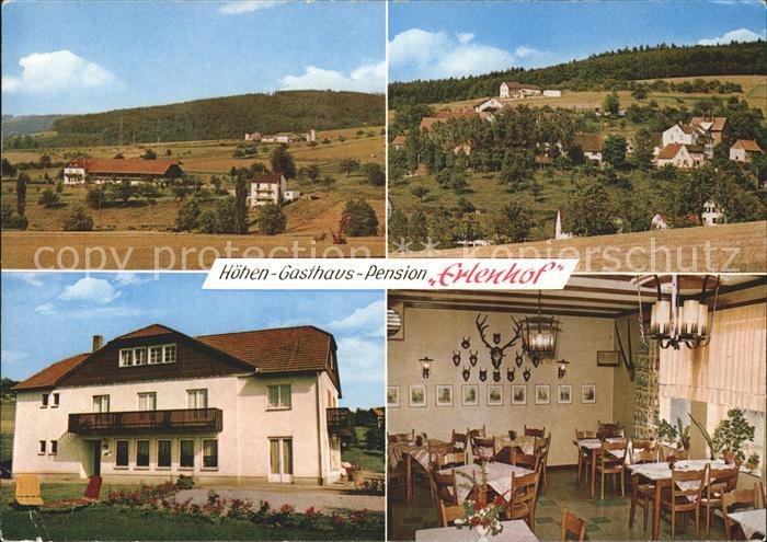 Erlenbach Main Hoehen Gasthaus Pension Erlenhof