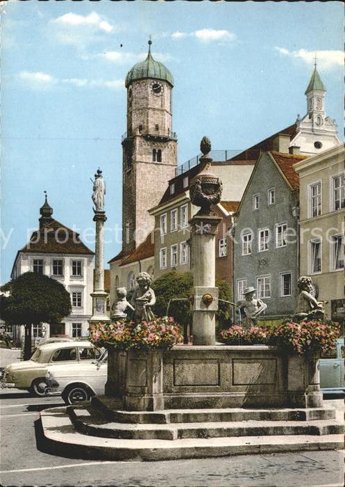 Weilheim Oberbayern Marienbrunnen