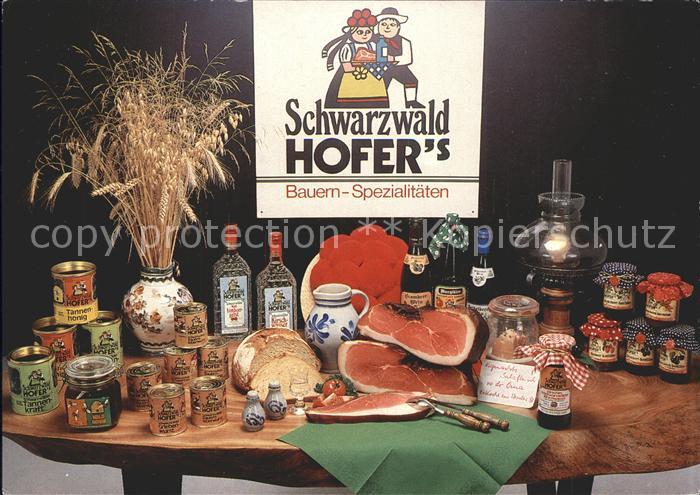 Baiersbronn Schwarzwald Schwarzwald Hofers Bauern Spezialitaeten
