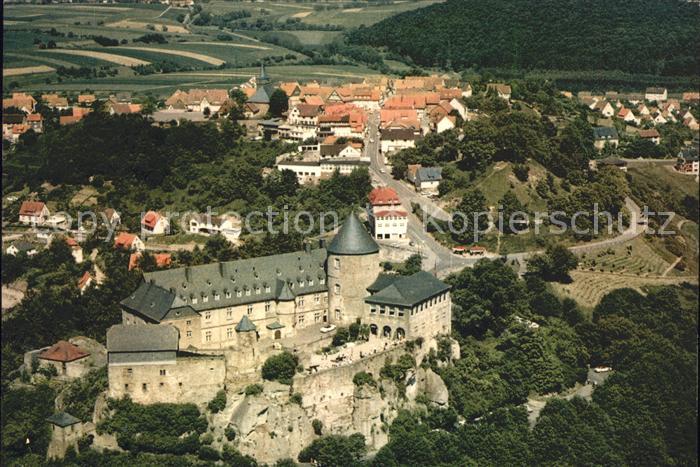 Waldeck Edersee Fliegeraufnahme Schloss