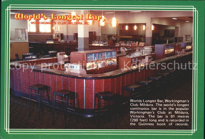 Australien Worlds Longest Bar