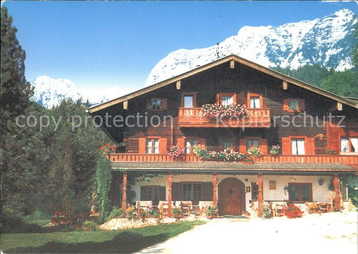 Ramsau Berchtesgaden Gaestehaus Marxehn