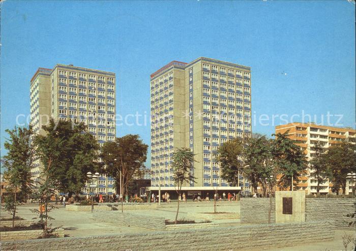MAGDEBURG  CITY Paul Markowski Platz Hochhaeuser