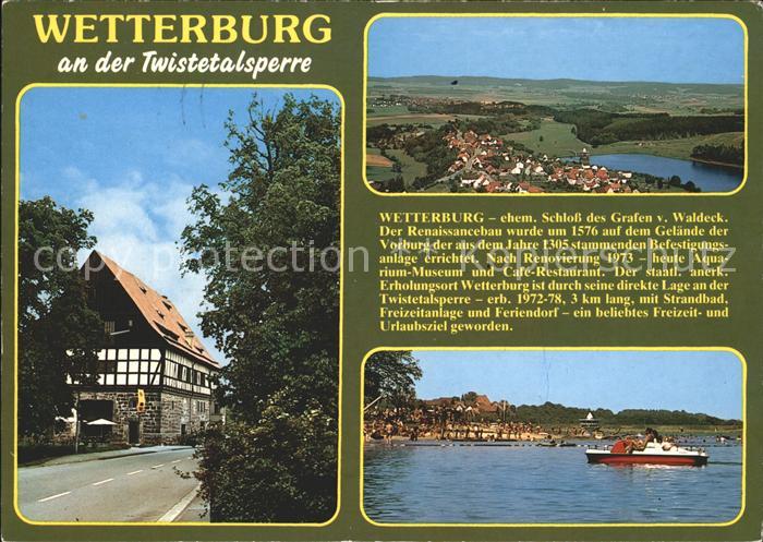 Wetterburg an Twistetalsperre