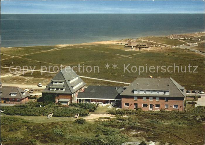 Kampen Sylt Fliegeraufnahme