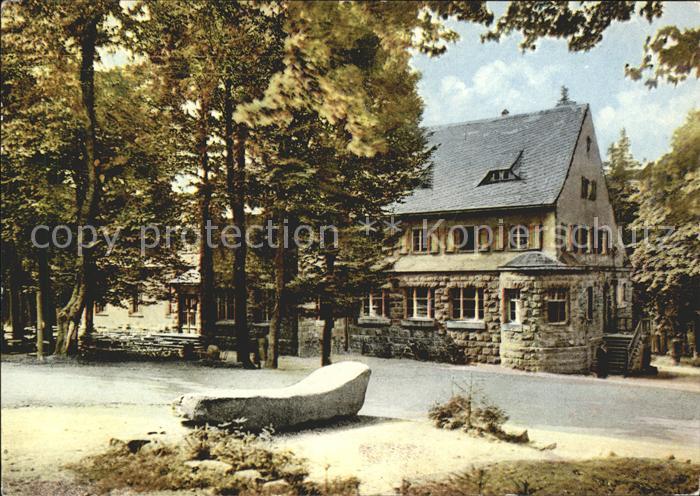 Greifensteine Erzgebirge Konsum Gasstaette Berghaus