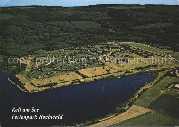 Kell See Fliegeraufnahme Ferienpark Hochwald